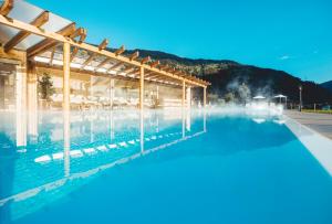 Bazén v ubytování Theresa Wellness-Genießer-Hotel nebo v jeho okolí
