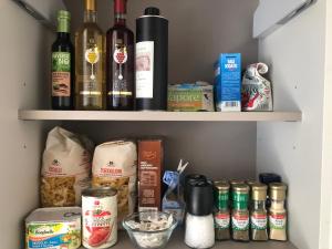Coffee and tea making facilities at Music House - Carozzi Apartments