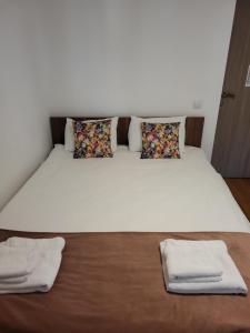 Postel nebo postele na pokoji v ubytování Thor și Cora