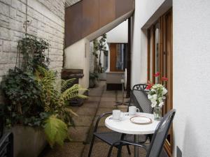 Khu vực ghế ngồi tại Apartment Chalet Abendrot apARTments-4 by Interhome