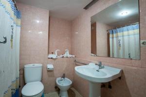 Koupelna v ubytování Hotel Le Grand Imilchil
