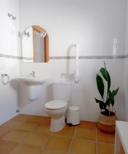 Kúpeľňa v ubytovaní Las Casas de Las Flores