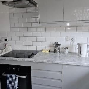 Kuchyň nebo kuchyňský kout v ubytování Modern Spacious Rooms 10 Minutes from London Eye