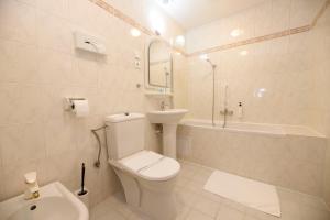 Koupelna v ubytování Hotel Radnice
