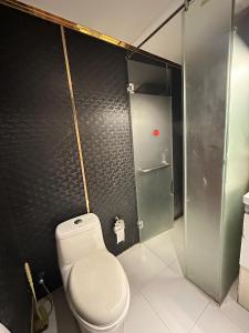 Et bad på Hotel Delight Skardu