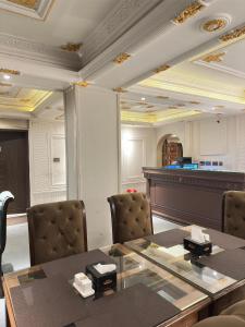 Et sittehjørne på Hotel Delight Skardu