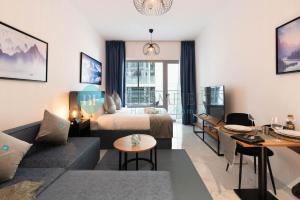 Posezení v ubytování Bloomfields Pristine Stu In Oasis Masdar City