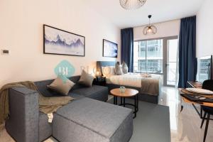 Posezení v ubytování Bloomfields Pristine Stu In Oasis Masdar City