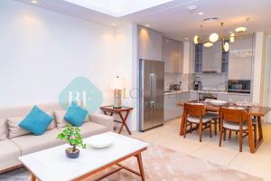 Kuchyň nebo kuchyňský kout v ubytování Bloomfields 2brmaid Address Beach Fujairah