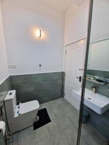 Koupelna v ubytování Villa Sole