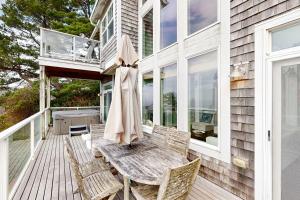 Balkón nebo terasa v ubytování Alder Beach House