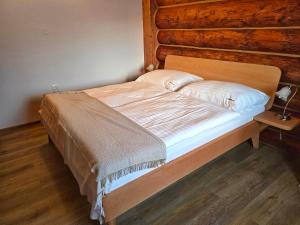 Postel nebo postele na pokoji v ubytování Sport-hotel Šibeniční vrch