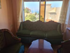 Posezení v ubytování فيلا على الشاطئ بطنجة المغرب