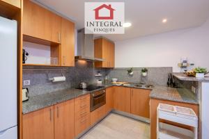 Køkken eller tekøkken på Blue Lagoone Apartment Palamós