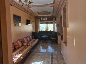 Posezení v ubytování فيلا على الشاطئ بطنجة المغرب