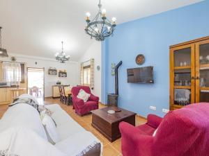 Μια τηλεόραση ή/και κέντρο ψυχαγωγίας στο Cubo's Casa Rural Las Berrocalas