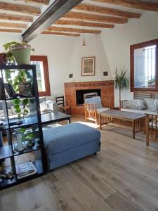 Posezení v ubytování Apartamentos Rurales Rad Icarium