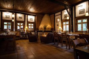 Restaurace v ubytování Valea Verde Retreat Transilvania