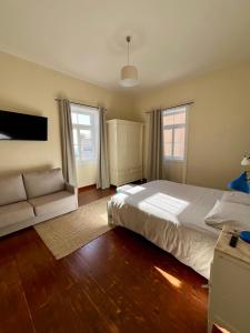 Postel nebo postele na pokoji v ubytování Lazareto 148 Hostel