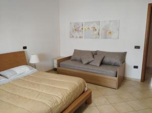 Posezení v ubytování B&B Ore Liete