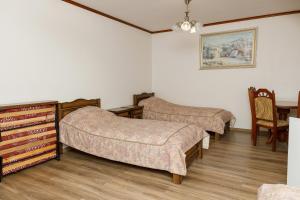 Postel nebo postele na pokoji v ubytování Gostyniy Dvir Synevir
