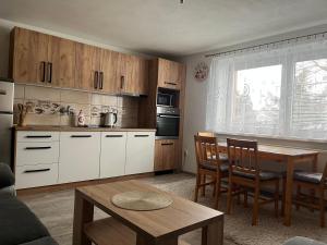 Kuchyň nebo kuchyňský kout v ubytování A&A Apartmany