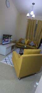 Posezení v ubytování Daily basis furnished studio flat