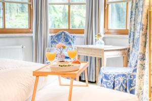Nápoje v ubytování Hotel Edelweiß-Schlössl