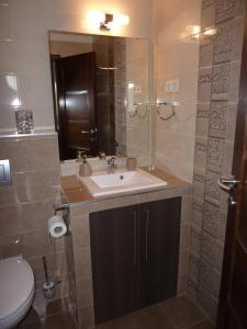 Koupelna v ubytování Csillagfény Apartment