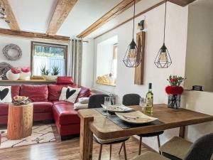 Ruang duduk di Apartment Ehinger by Interhome