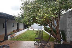 Zahrada ubytování Casa aconchegante com piscina