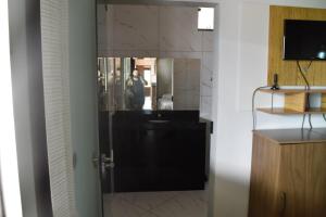 Kuchyň nebo kuchyňský kout v ubytování Casa aconchegante com piscina