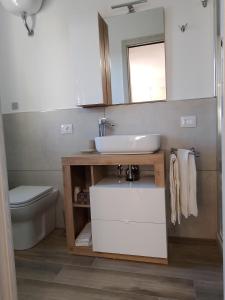 Koupelna v ubytování Il Geranio B&B