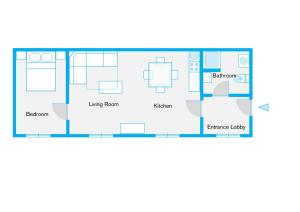 een plattegrond bij GreatStay Apartment - Torstraße in Berlijn