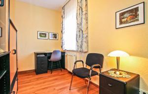Χώρος καθιστικού στο Ferienwohnung Röbelmüritz +11 φωτογραφίες