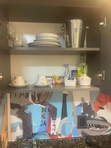 Kuchyň nebo kuchyňský kout v ubytování Departamento 105 - Edificio VILAUT by INMOVE Temporarios