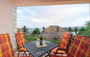 Ein Balkon oder eine Terrasse in der Unterkunft Apartments Zdravko