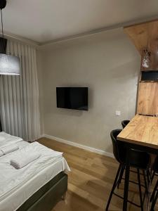 Televiisor ja/või meelelahutuskeskus majutusasutuses S Balkan Square