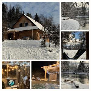 Bieszczady Beztroska Chata v zimě