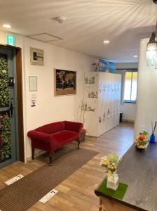 Posezení v ubytování Minato Hostel