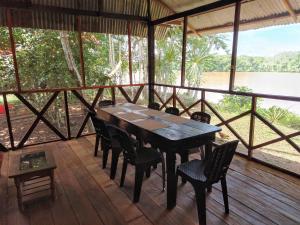 Balkoni atau teres di Don Jaime - Hostel
