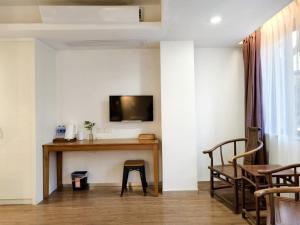 TV o dispositivi per l'intrattenimento presso Xiamen Gulangyu Heitan Hotel