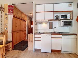 Køkken eller tekøkken på La Clusaz : Beau Duplex ** - 5 pers, Animaux admis - FR-1-818-78