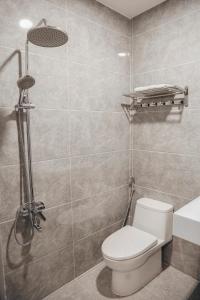 Koupelna v ubytování Vĩnh Tuấn Hotel