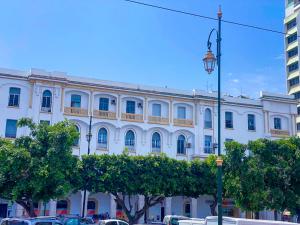 Bygningen som lejligheden ligger i