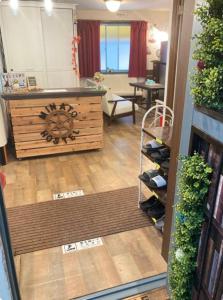 Posezení v ubytování Minato Hostel