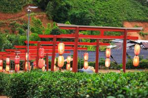 Zahrada ubytování Chenfong Rakthai Resort-ไร่ชาเฉินฟงรีสอร์ท