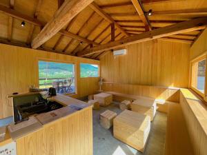 Χώρος καθιστικού στο 古民家宿THYME（タイム）