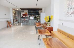 Posezení v ubytování Vĩnh Tuấn Hotel