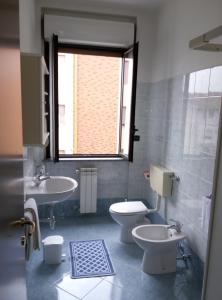 Koupelna v ubytování Hotel Cristallo